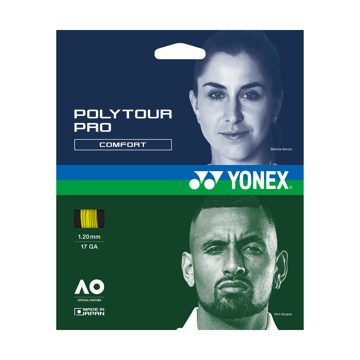 POLY TOUR PRO 120 גיד לשיזור טניס POLY TOUR PRO 120 גיד לשיזור טניס
